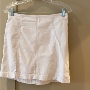 Free people skirt modern femme denim mini